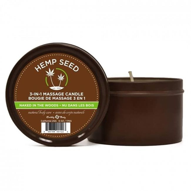HempSeed - Candle 6oz - Naked in The Woods