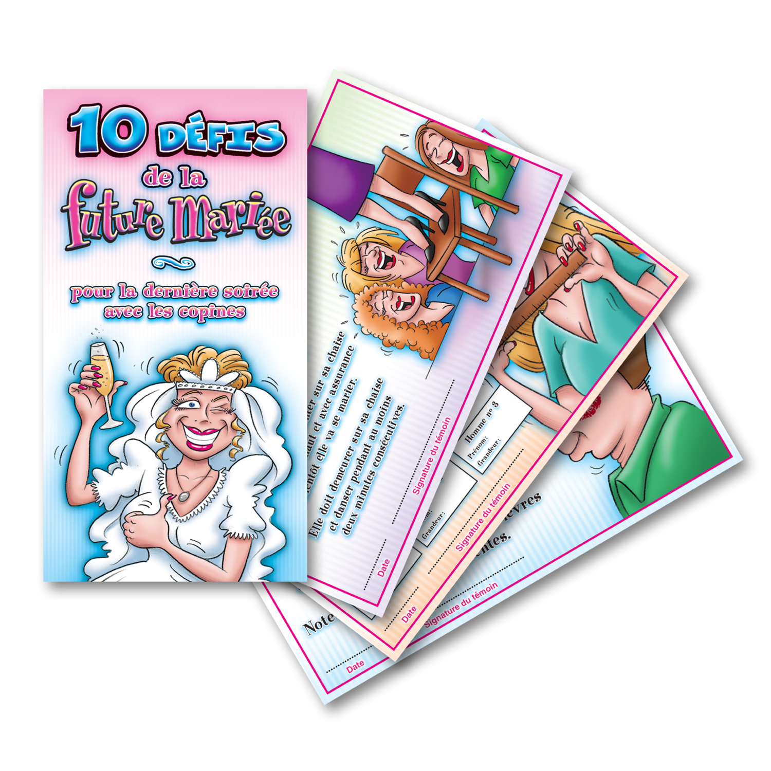 Coupons 10 defis de la futur mariee