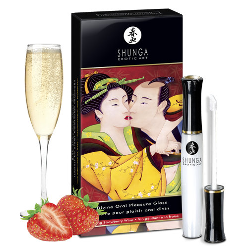Shunga - Gloss - Vin pétillant à la Fraise
