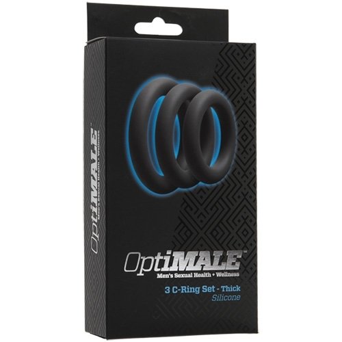 Doc Johnson - OptiMale - Ens. 3 anneaux - Large