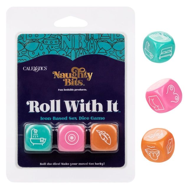 Calexotics - Naughty Bits - Roll With it Icon Dice
