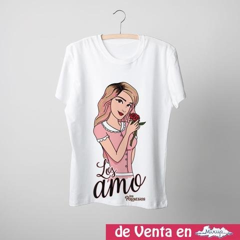 PLAYERA LESSLIE POLINESIA LOS AMO