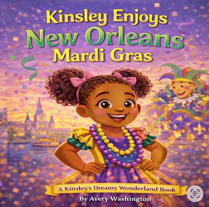 Kinsley Enjoys New Orleans Mardi Gras