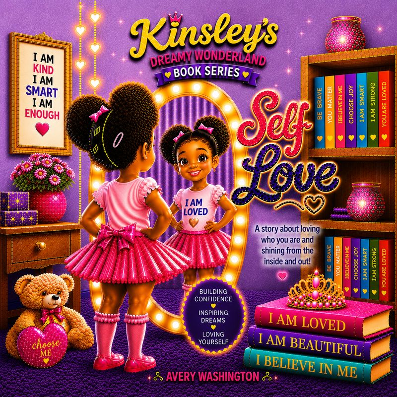 Kinsley's Dreamy Wonderland Self - Love: A Story About Loving Who You Are and Shining from the Inside Out