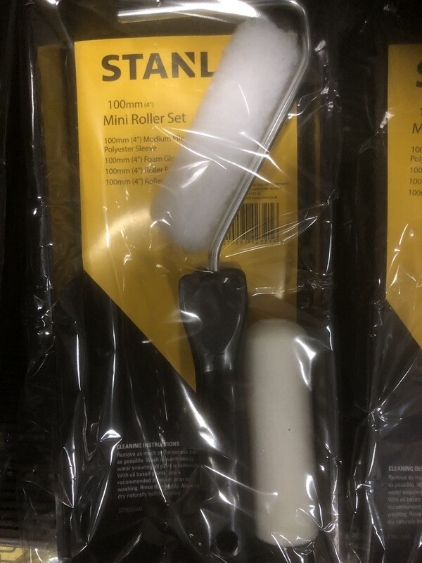 Stanley 4in 100mm Roller set