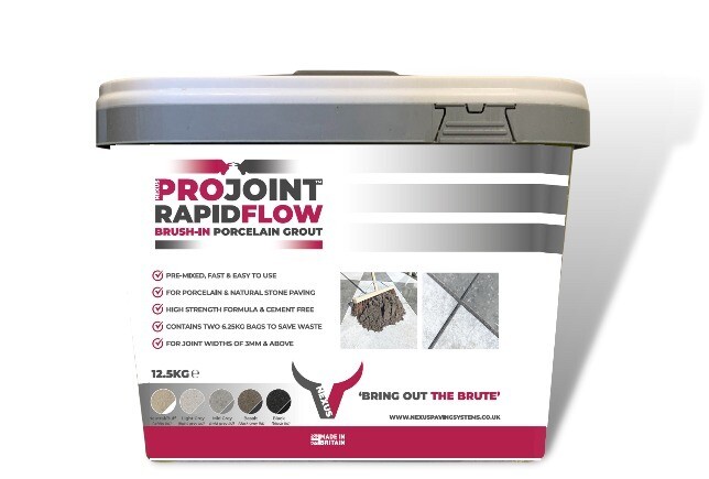 Nexus Rapidflow Brush-In Porcelain Paving Grout