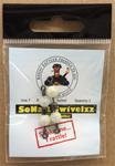 SoNaR Swivelzz, No. 7 Clear regular no Snap, 2 count