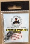 SoNaR Swivelzz, No. 7 Black regular no Snap, 2 count