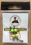SoNaR Swivelzz, No. 7 Chartreuse regular with Hawaiian Snap, 2 count