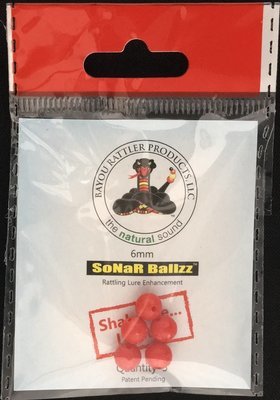 SoNaR Ballzz, 6mm, Red 5 count