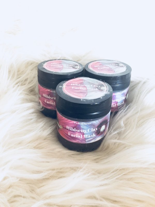 Hibiscus Clay Face Mask