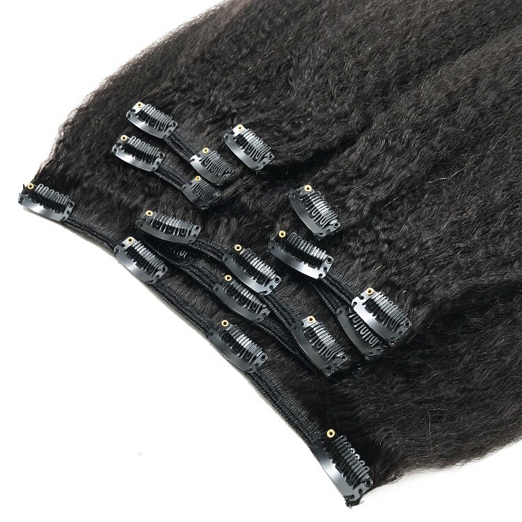 Kinky Straight Clip-ins