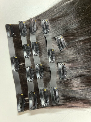 Seamless Kinky Straight Clip-in