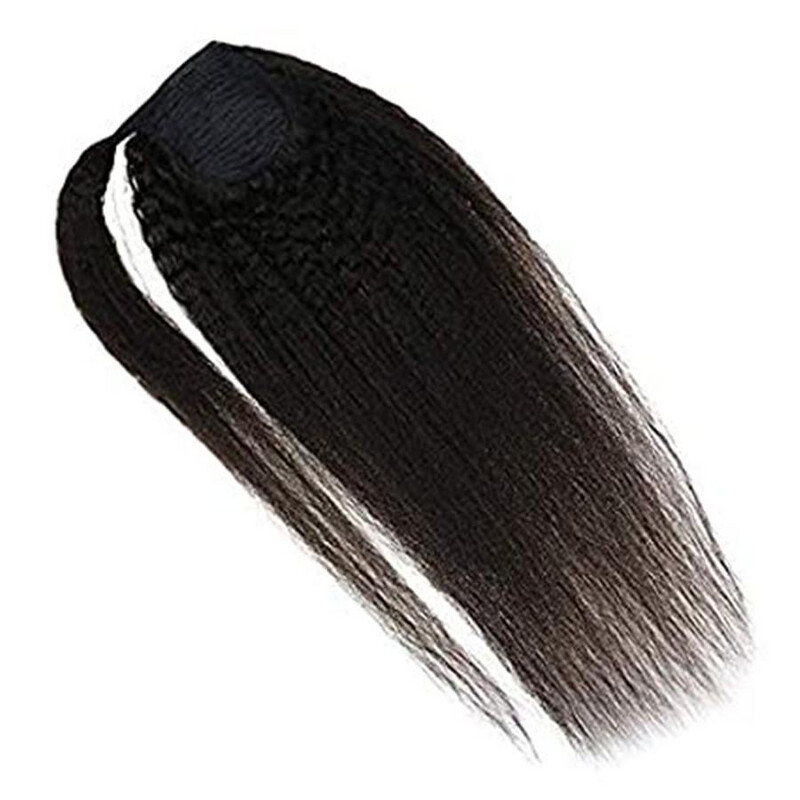 Kinky Straight Wrap Ponytail