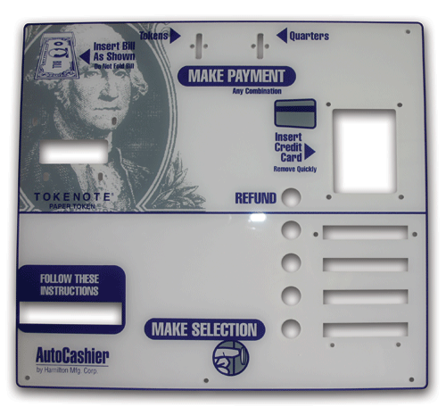 Hamilton - Lexan Face Plate for ACW - CALL FOR PRICE!