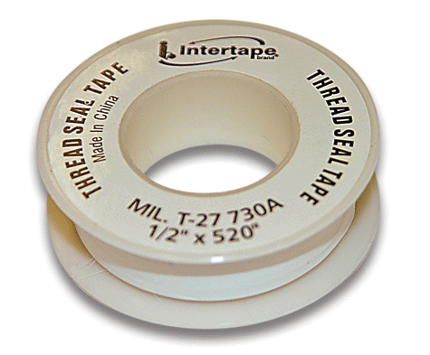 Teflon Tape 1/2” x 520” Roll