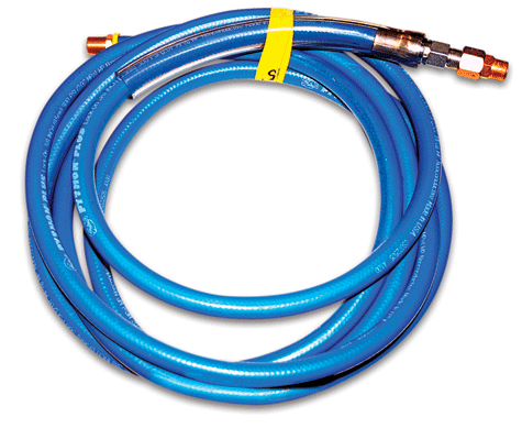 Foam Brush Hose - 13’ Blue