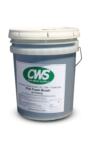 CWS Cherry Foam Brush Soap - 5 Gallons