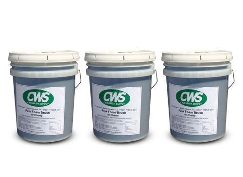 CWS Cherry Foam Brush Soap - 15 Gallons