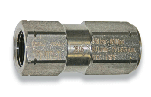 GP Automatic High Pressure Stainless Check Valve - 1/4” F x F