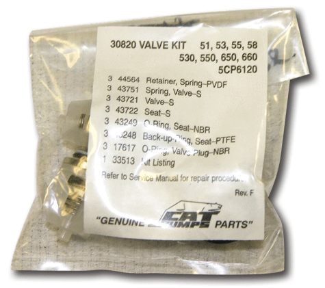Valve Kit - for Cat 530 Pump - CALL FOR PRICE