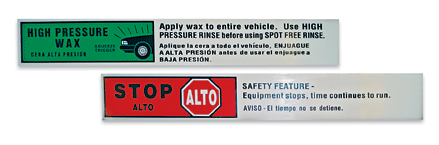 Bilingual Menu Strips Only