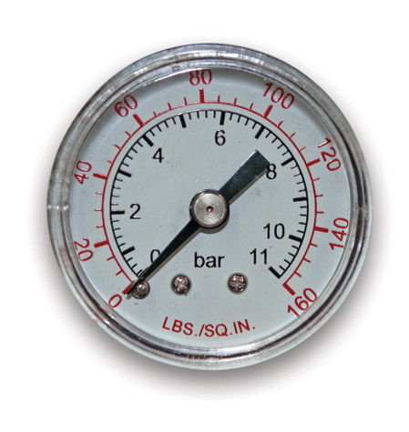 Mini Gauge - 160 psi