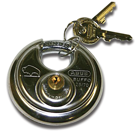 Abus Quality Stainless Disc Lock