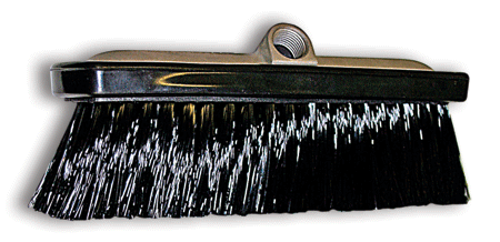 Erie - Black Bristle Brush w/Alloy Frame