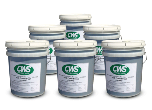 CWS Cherry Foam Brush Soap - 30 Gallons