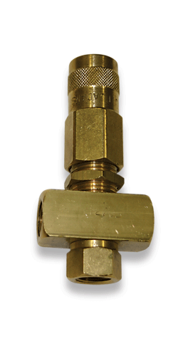 Flow Through Pressure Regulator