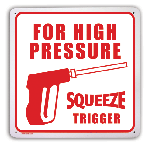For High Pressure Squeeze Handle - 11” x 11”