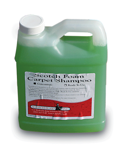 Scotch Foam Carpet Shampoo Concentrate - 1 Quart