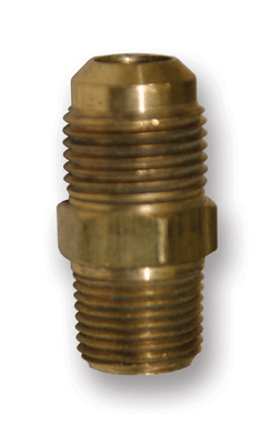 SAE Male Flare Connector - 3/8" x 1/4"