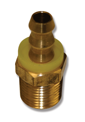 Push on Hose Barbs - 1/4" x 1/4"