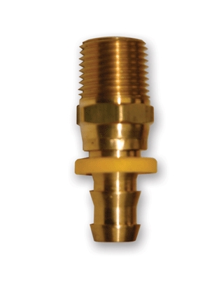 Push on Barb Swivels - 1/2" x 1/2"