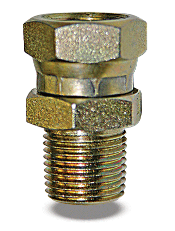 Non-Working Tee Swivel - 3/8" M x 3/8" F