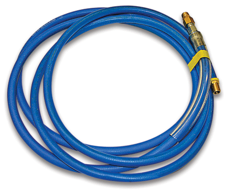 15’ Foam Brush Hose Complete - Blue