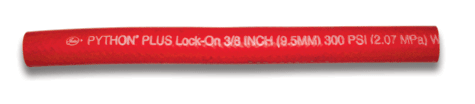 Pushlock Hose - 3/8” Red