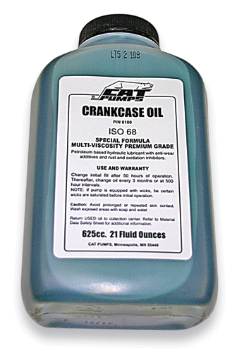 Cat Pump Oil