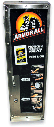 Single Drop Shelf Vendor - Adjustable from 25 cents to $1.00 - CALL FOR PRICE!