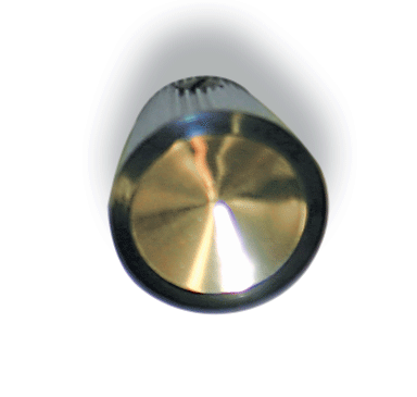 Black Pull Knob with Set Screw