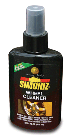 Simoniz Wheel Cleaner - Spray Bottle Flat - (4oz. bottle)