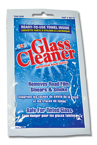 Glass Cleaner Sponge Pads - 100 Pad Case