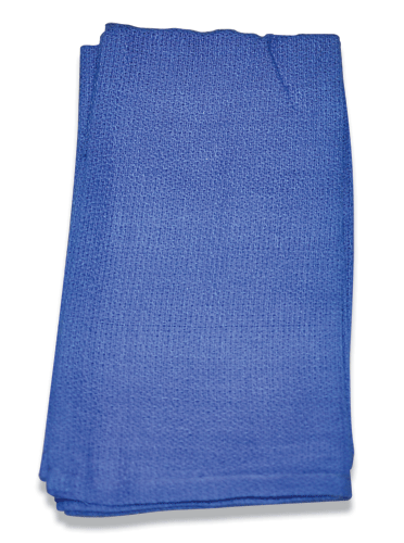 Heavy-duty Cotton Towels (Blue) - 100 Case