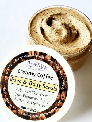 Coffee Scrubs, for Face & Body (Tightening & Toning Formula)