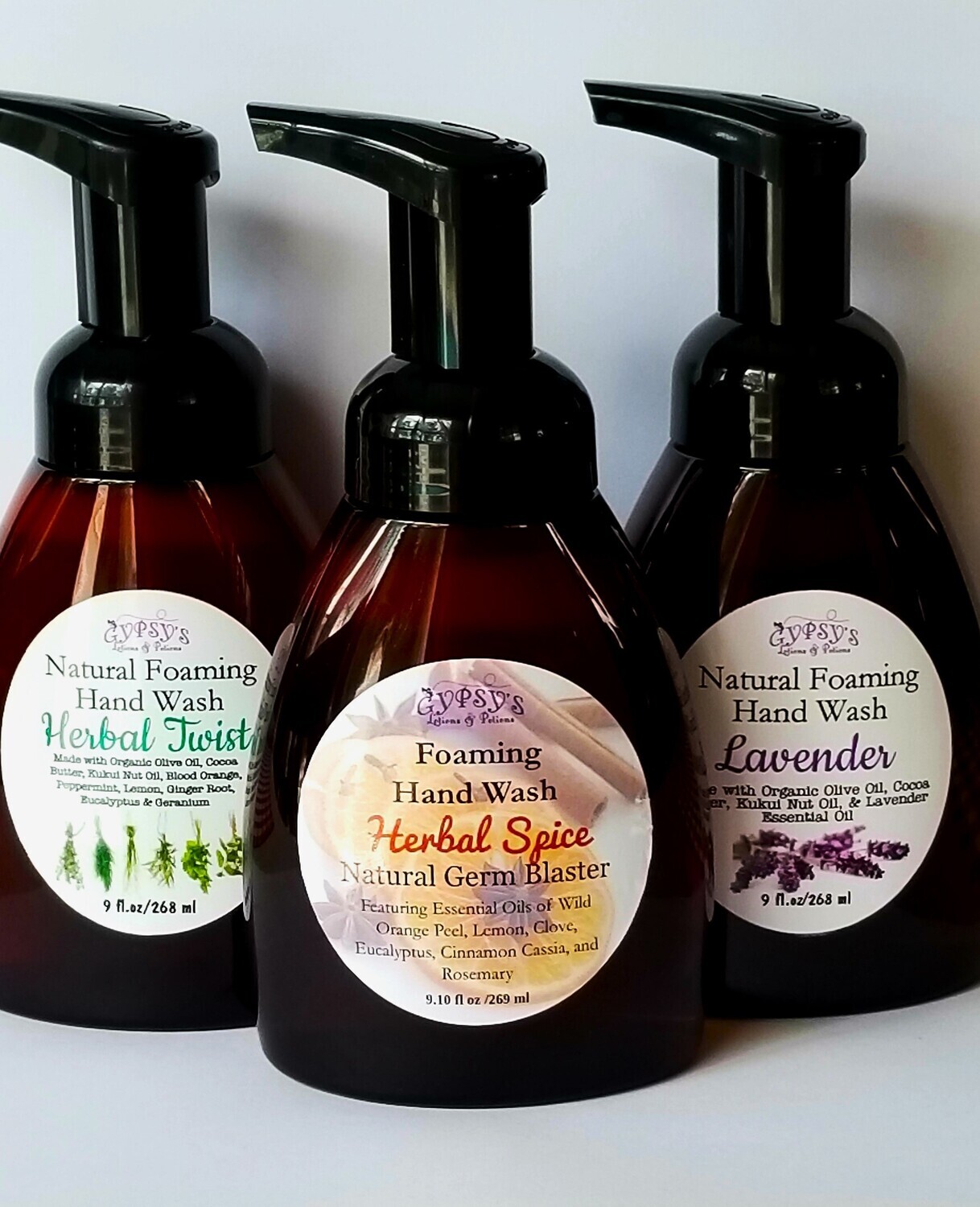 Foaming Handwash, Essential Oil Collection