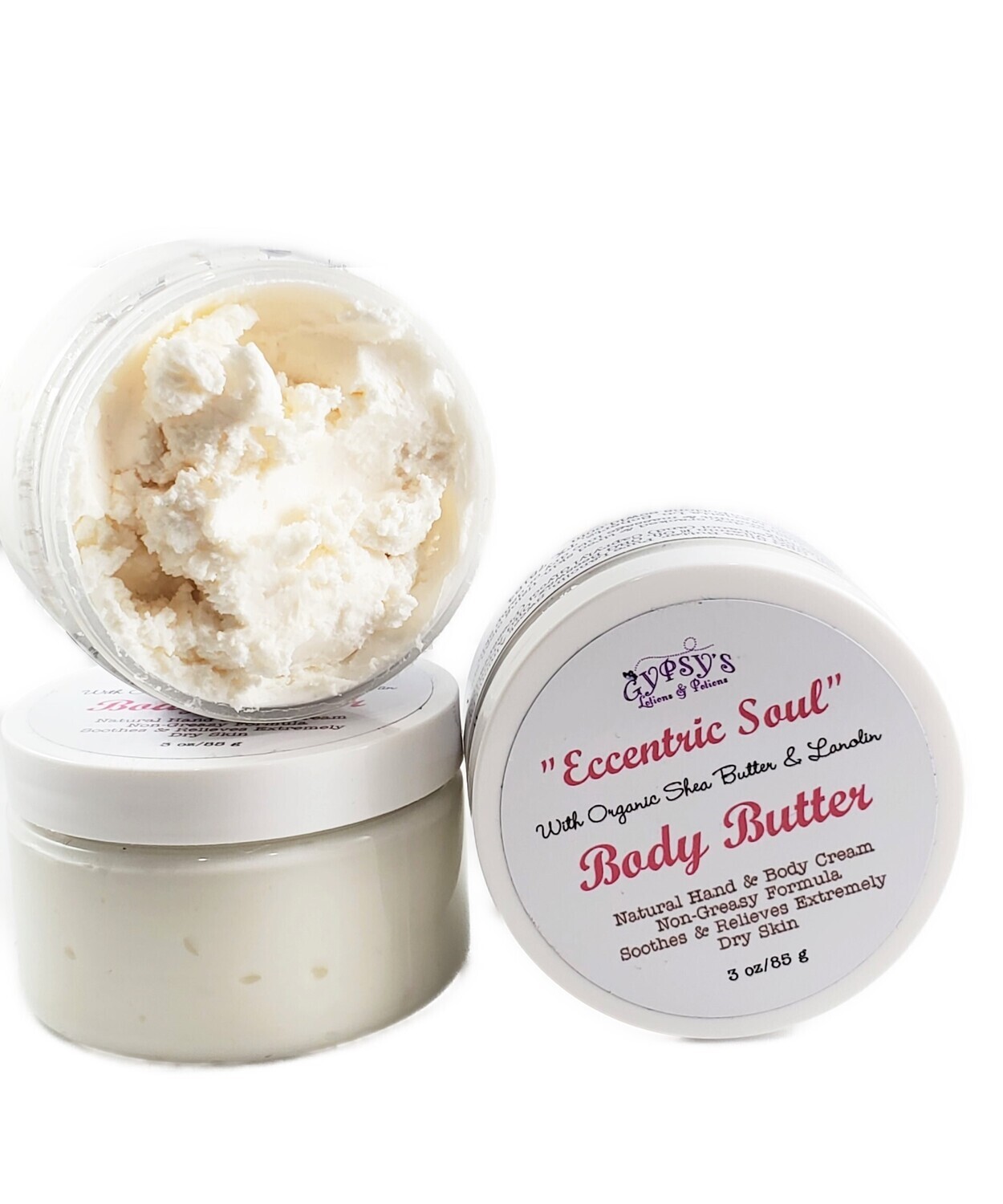 Whipped Body Butters, Extreme Dry Skin Relief (LARGE)