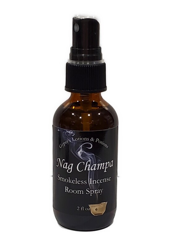 Spray, Nag Champa (for Incense Lovers)