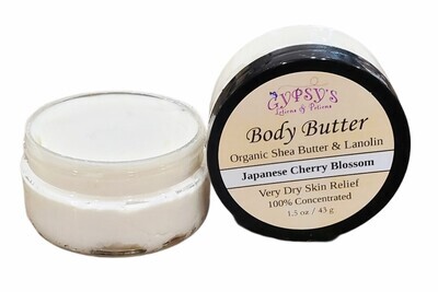 Whipped Body Butters, Extreme Dry Skin Relief (SMALL)